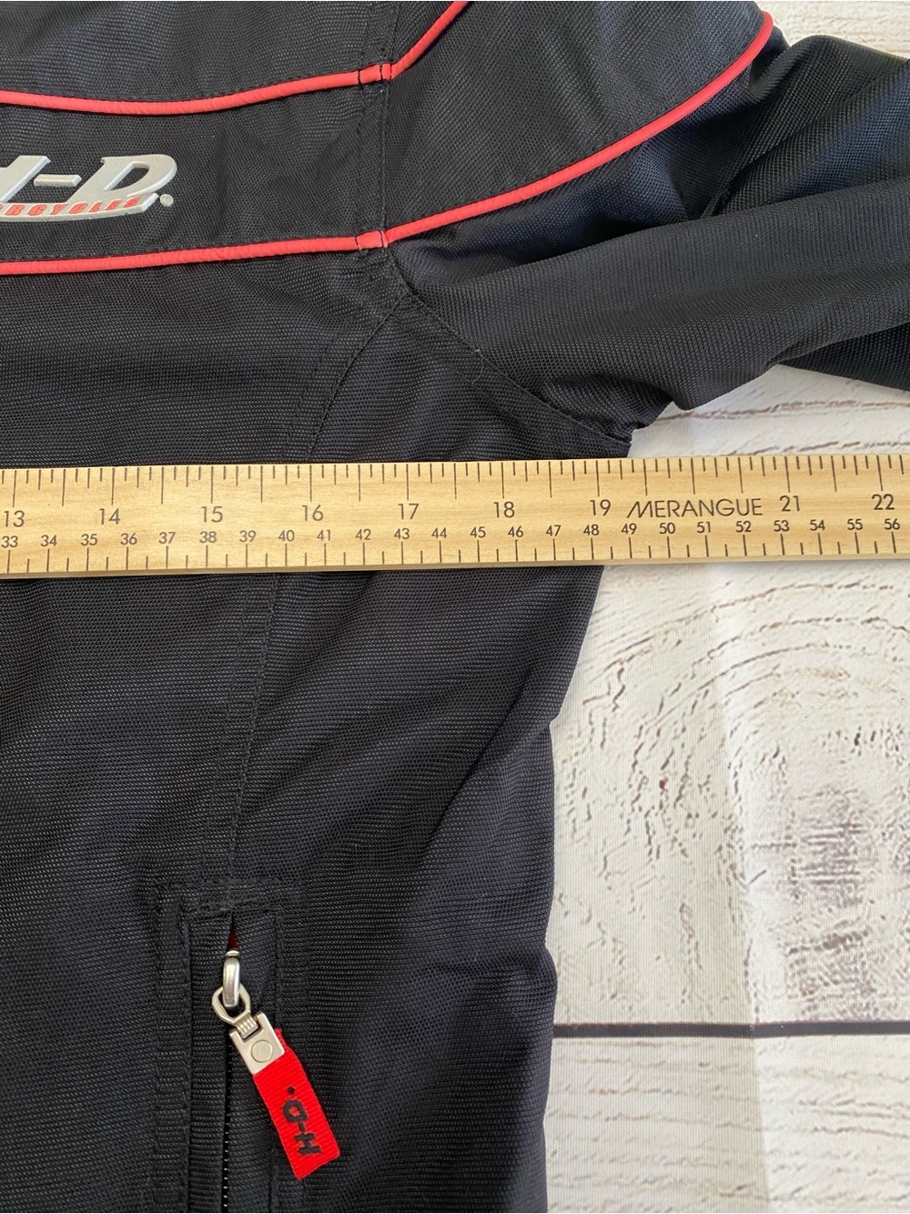 Harley-Davidson Black Bomber Jacket with Red Trim Small - Picture 10 of 13